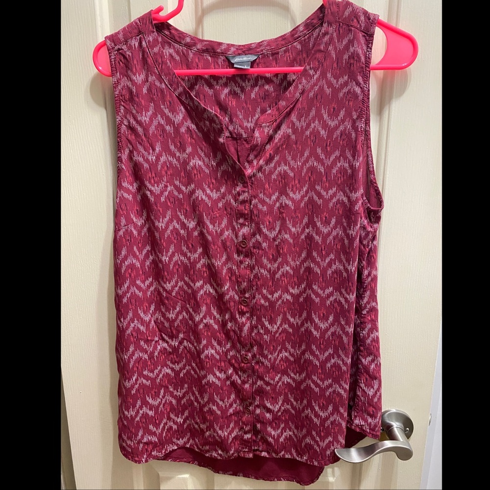 Eddie Bauer sleeveless top.